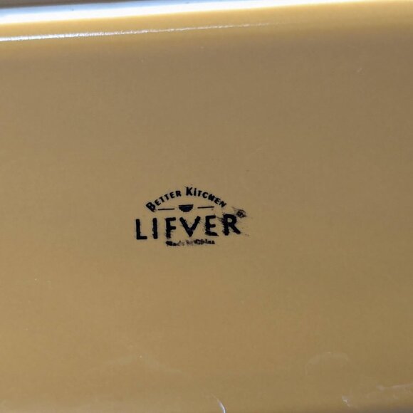 LIFVER Better Kitchen Two Tone Casserole Heavy Ceramic Dish 9"x13" Baking Dish - Picture 8 of 12